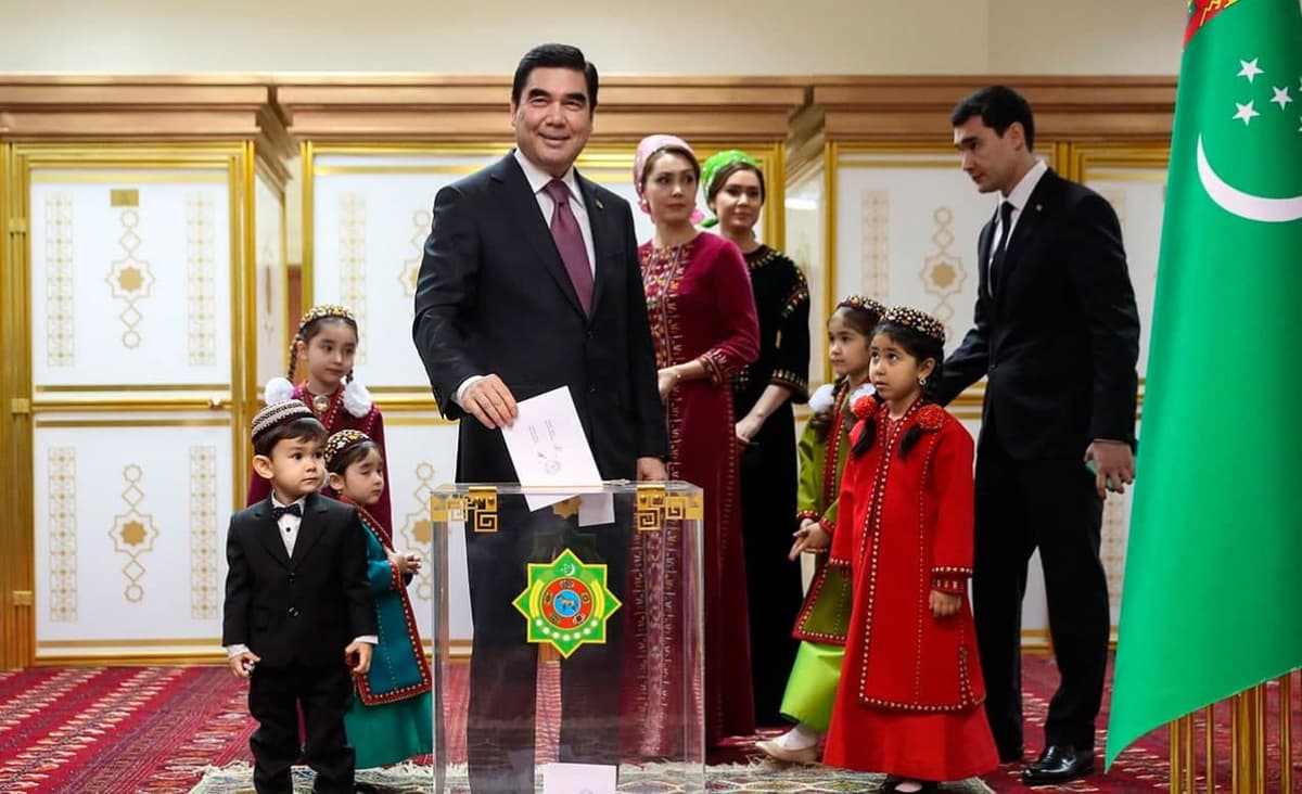 Turkmanistonda prezident almashinuvi
