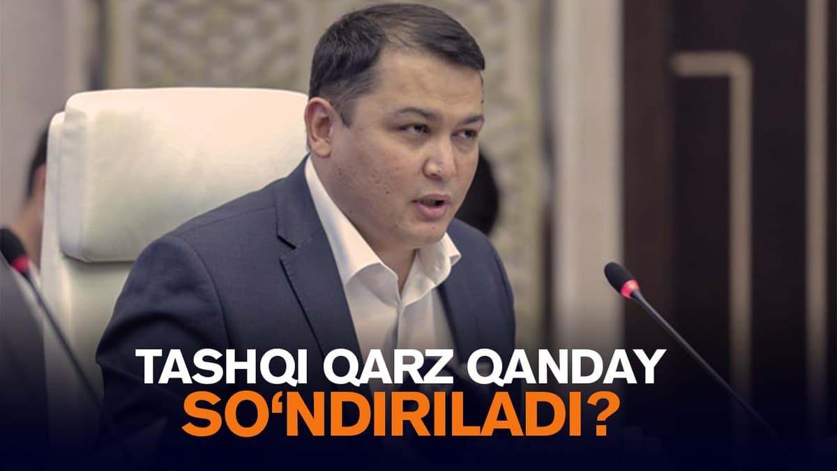 Moliya vaziri o‘rinbosari davlat qarzi qanday so‘ndirilishini aytdi