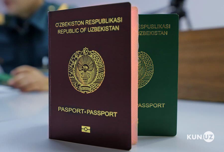 Ayrim fuqarolardan «zagranpasport» uchun davlat boji undirilmasligi belgilandi