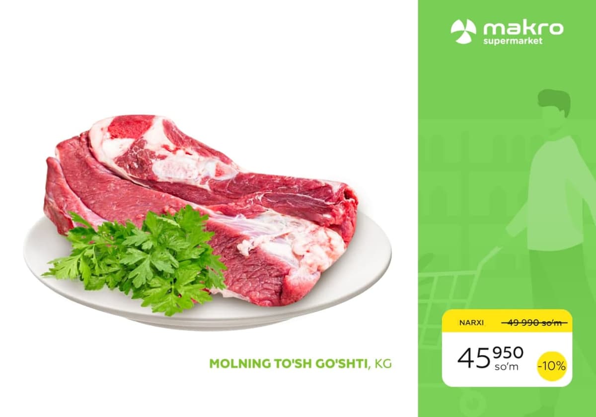Makro yangi maxsus takliflar bilan xursand qilmoqda!