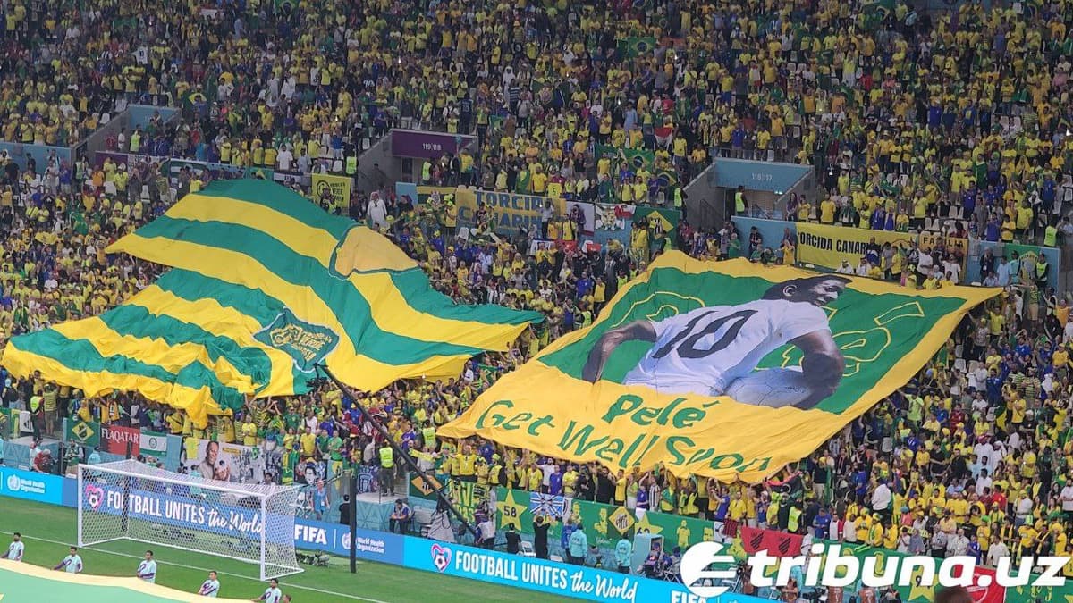 Pele og‘ir ahvolda shifoxonaga yotqizilgan. Butun dunyo bo‘ylab uni qo‘llab-quvvatlashmoqda