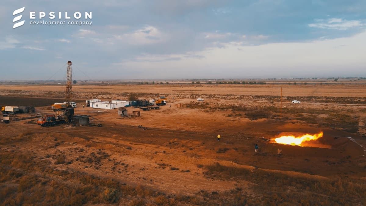 EPSILON (EDC): Karakara-1 qudug‘idan olinayotgan kunlik gaz hajmi 120 ming kubmetrni tashkil etdi
