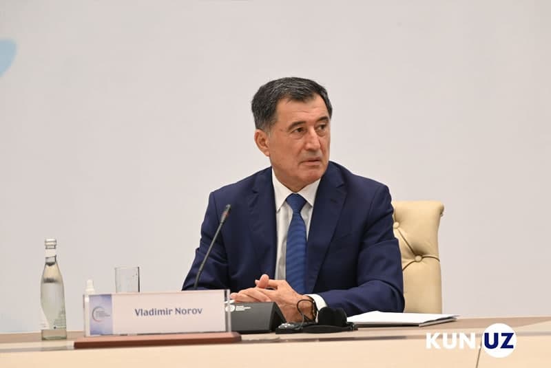 Vladimir Norov Tashqi ishlar vaziri lavozimidan ozod etildi