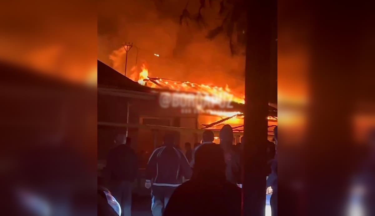Kelesda sodir bo‘lgan yong‘in yuzasidan ma’lumot berildi