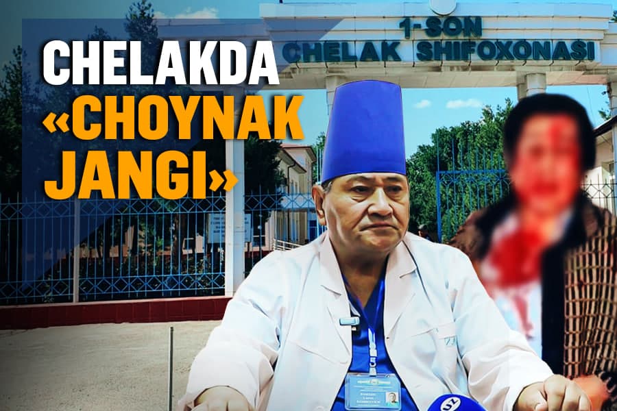 Choynak bilan hamkasblarini jarohatlagan hamshira o‘sha bo‘lim boshlig‘ining turmush o‘rtog‘i bo‘lgan