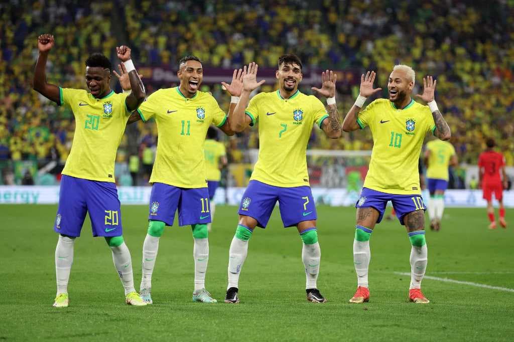 JCh-2022. Braziliya Janubiy Koreyani yirik hisobda yengib, chorakfinalga yo‘l oldi