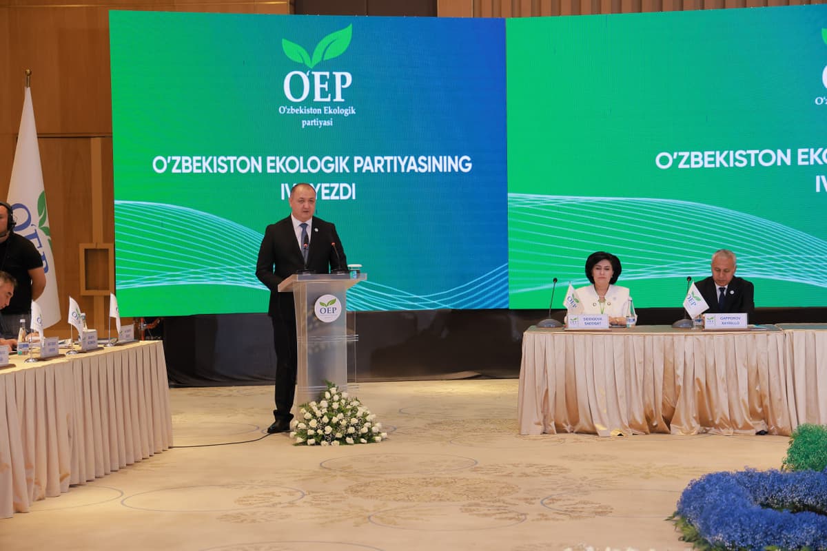 Ekologik partiyadan prezidentlikka nomzod ma’qullandi