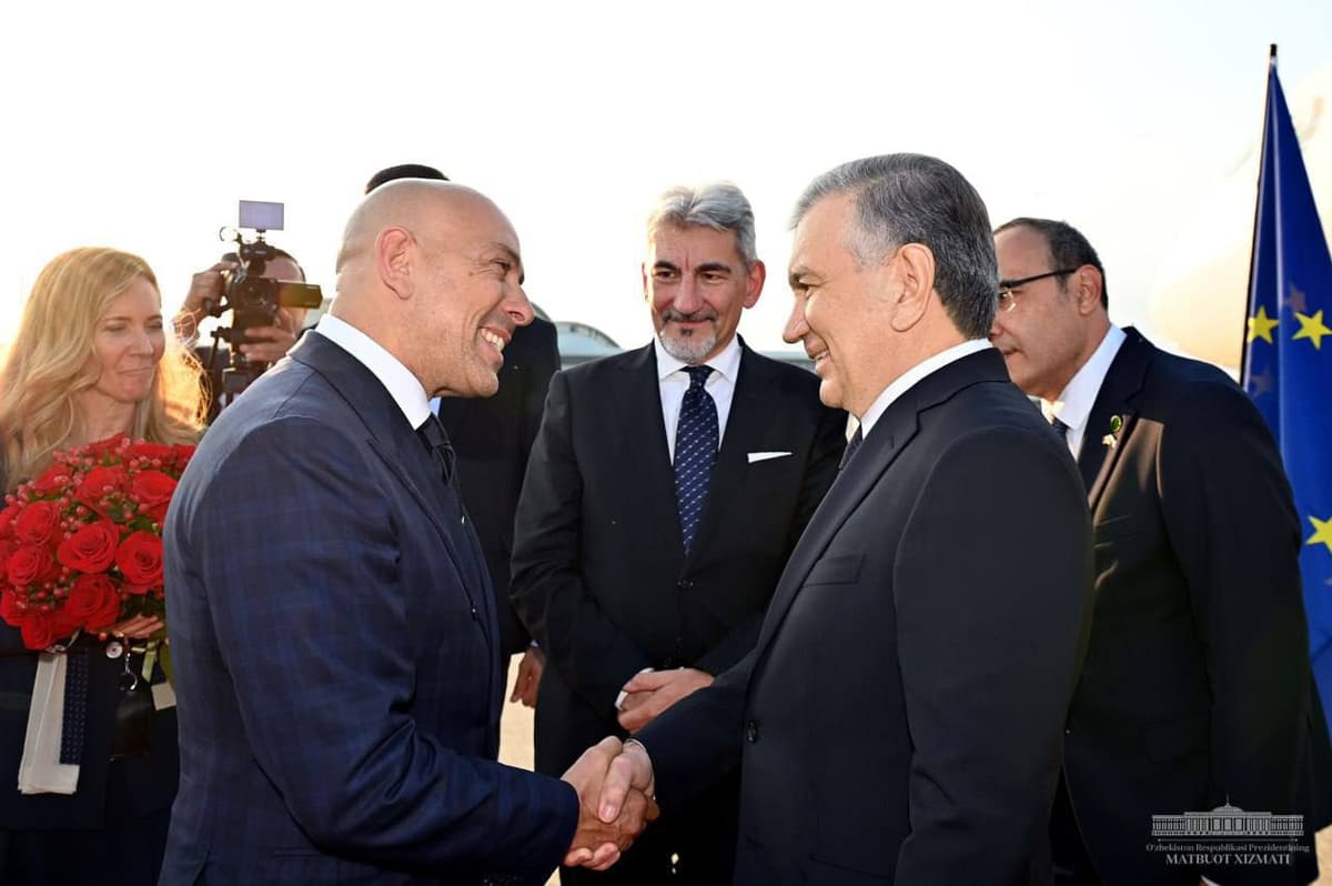 Shavkat Mirziyoyev Milanga tashrif buyurdi