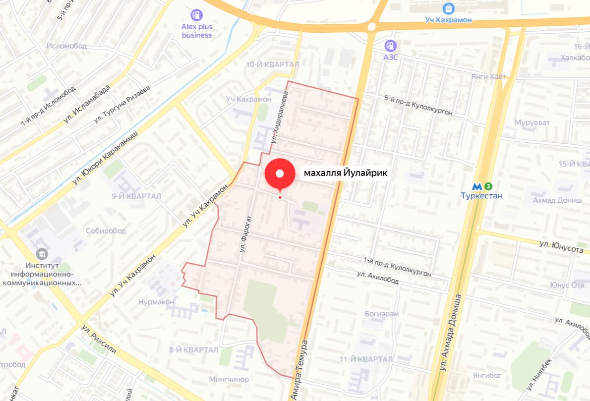 Yunusoboddagi mahallada ajrimlar ko‘paygani uchun mahalla nomi o‘zgarishi mumkin