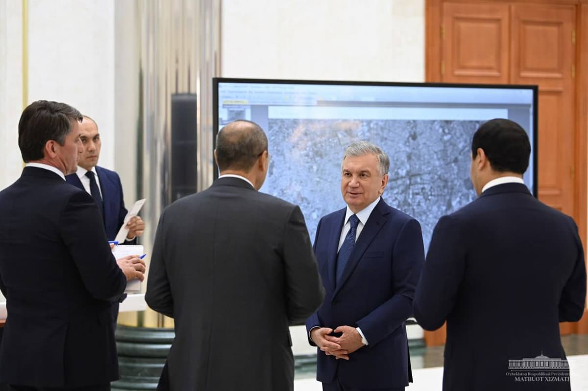 Шавкату Мирзиёеву презентованы работы по строительству важных проектов – Олимпийского городка и Нового Ташкента