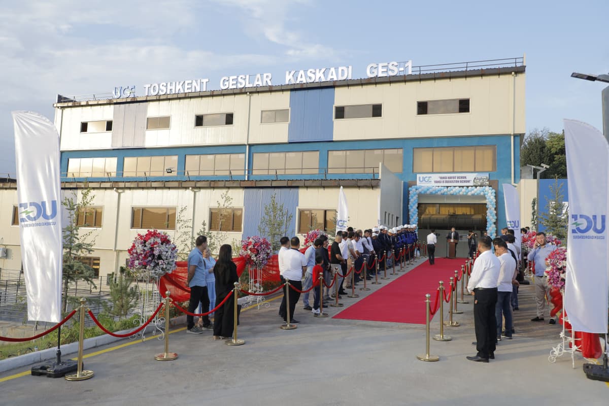 100 yoshga teng Bo‘zsuv GES-1 yangi quvvatlarda ishga tushirildi