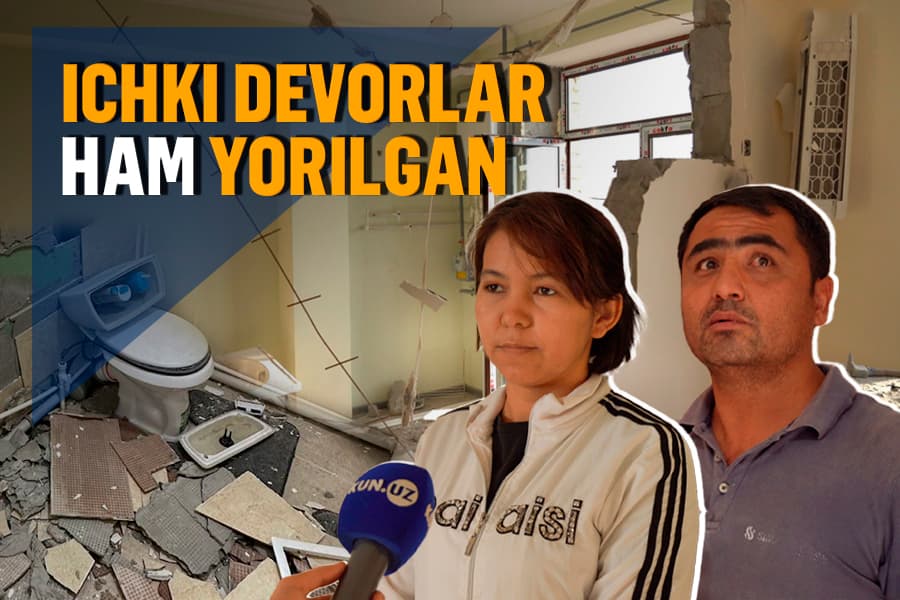 Portlashdan eng ko‘p zarar ko‘rgan «dom»lar. Ularda yashovchilarga boshqalardan ko‘ra ko‘proq yordam zarur
