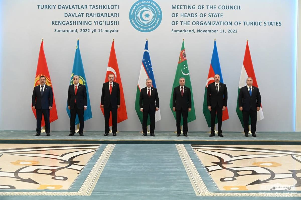 Samarqandda Turkiy davlatlar tashkiloti sammiti boshlanmoqda
