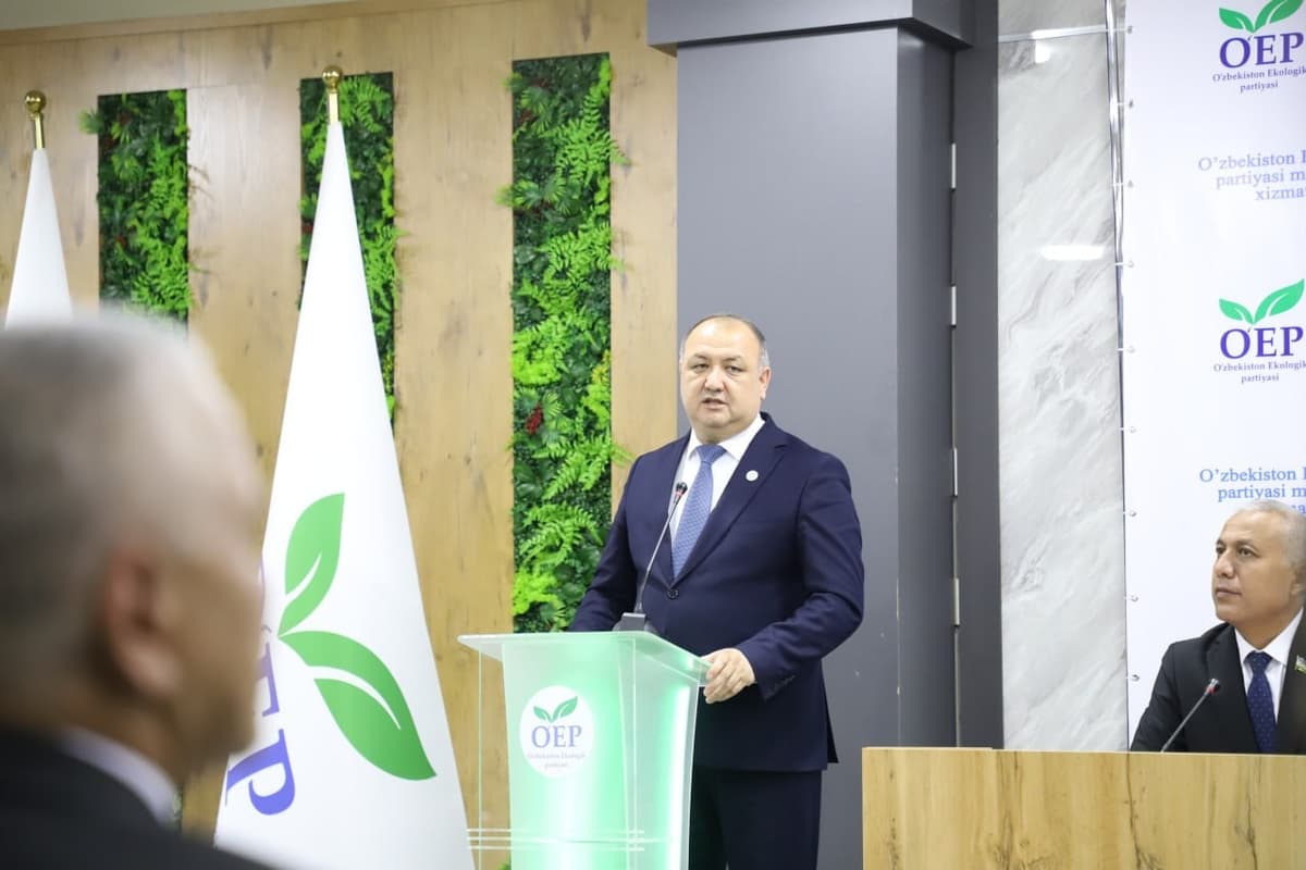 Ekopartiyaning O‘zbekiston prezidentligiga nomzodi ma’lum bo‘ldi