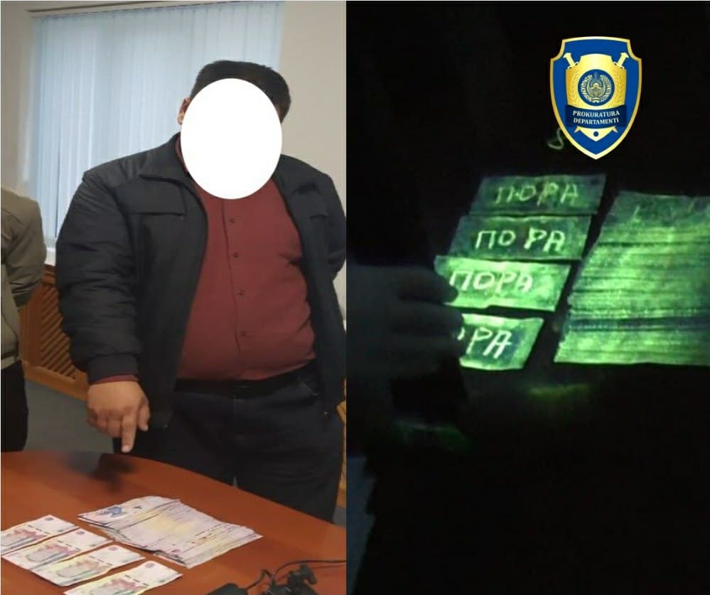 Samarqandda oshxonani gaz tarmog‘iga ulab berishni aytib 5 mln so‘m olgan gaz idorasi xodimi ushlandi