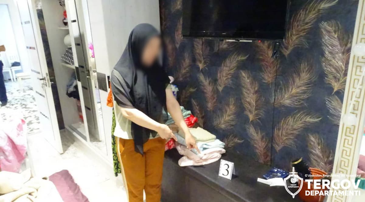 Toshkentda o‘zi ishlagan xonadondan pullar va taqinchoqlarni o‘g‘irlagan enaga qamoqqa olindi
