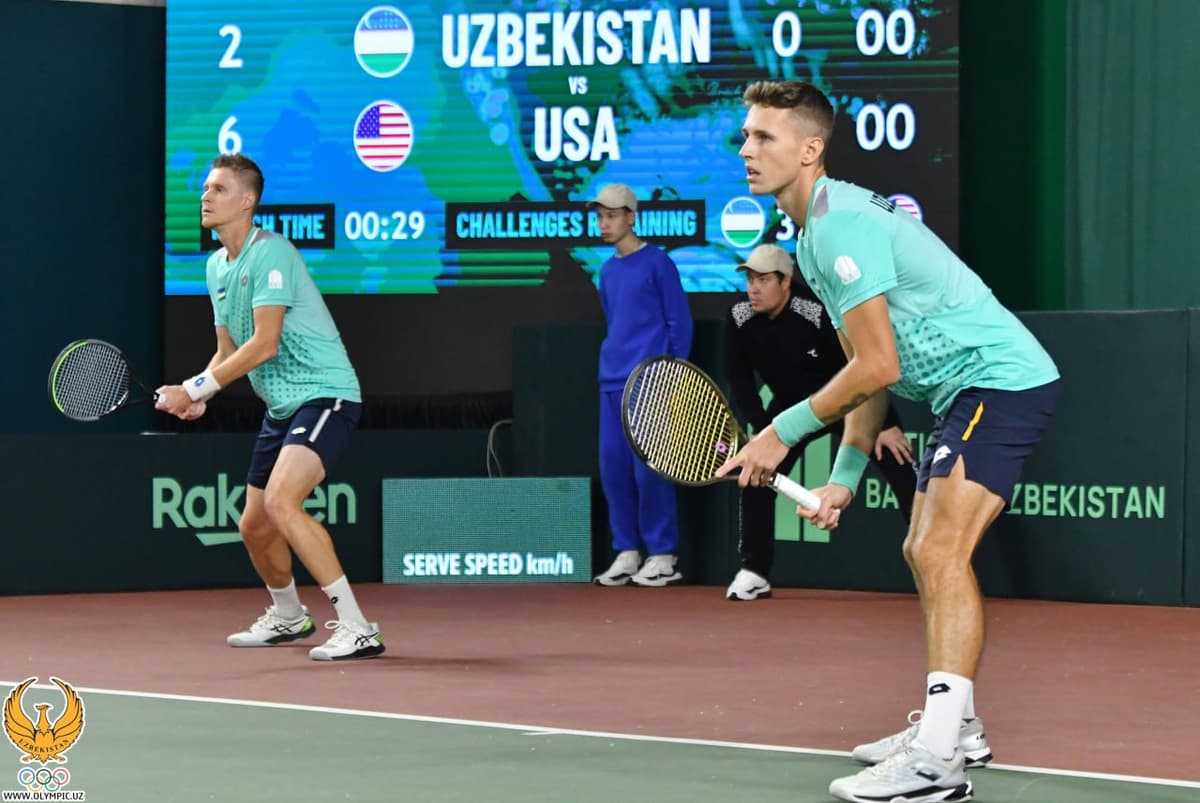 O‘zbekiston Devis Kubogida AQSh tennischilariga yutqazdi