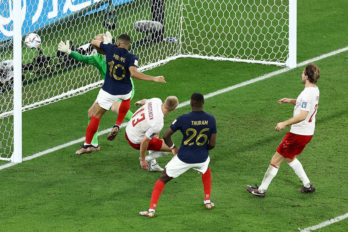 JCh-2022. Mbappe dubli evaziga Daniyani mag‘lub etib, Fransiyani 1/8 finalga olib chiqdi