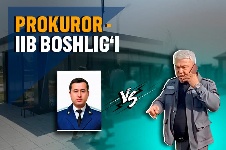 “Siz bilan Chingachkuk uslubida gaplashaman”. Qarshida IIB boshlig‘i va prokuror nimani kelisha olmayapti?