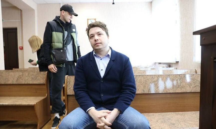 Nexta sobiq bosh muharriri Protasevich 8 yilga qamaldi