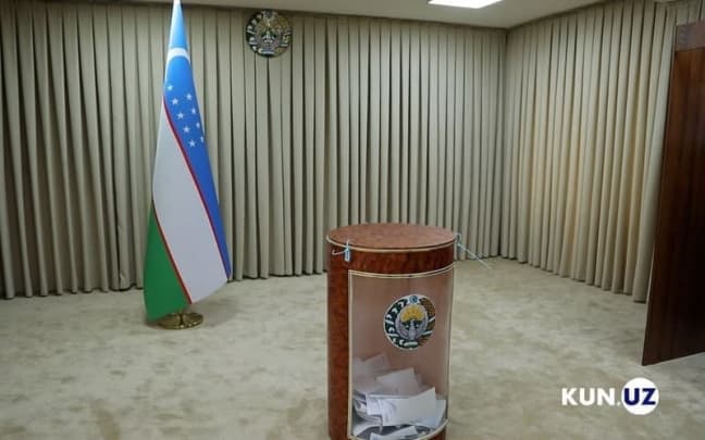 O‘zbekiston prezidenti saylovida muddatidan oldin ovoz berish jarayoni yakunlandi