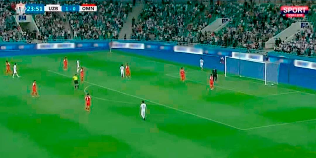 Toshkent mezbonlik qilayotgan futbol musobaqasida qimor o‘yinlari noqonuniy reklama qilinmoqda