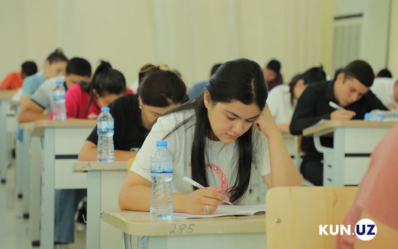Talaba bo‘lgan abituriyentlarning 48 foizdan ko‘pi ayollar ekani ma’lum qilindi