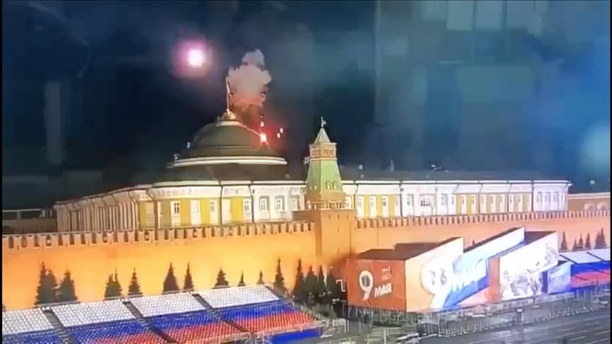 Kremlga dron hujumi ortida Ukraina turgan bo‘lishi mumkin - manba