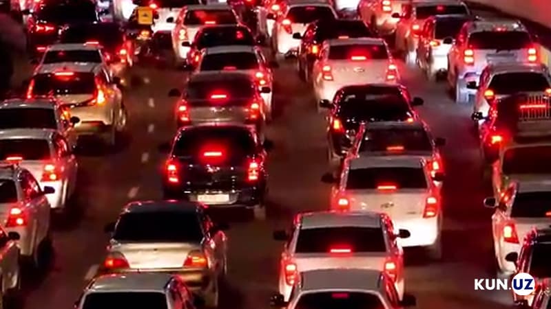 Transport vazirligi Toshkentda kuzatilgan tirbandliklar yuzasidan izoh berdi