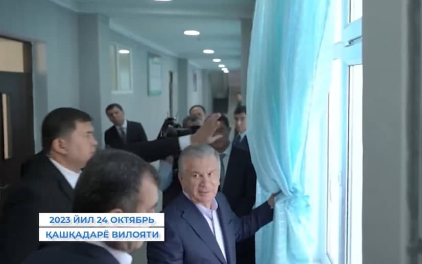 Prezident maktablarni yaxshiroq isitish uchun koridorlarda derazalarni kamaytirishni taklif qildi
