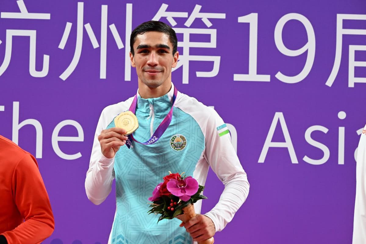 Abdumalik Xalokov chempionlik haqida: «Osiyo O‘yinlarida viloyat chempionatini yutgandek g‘olib bo‘ldim»