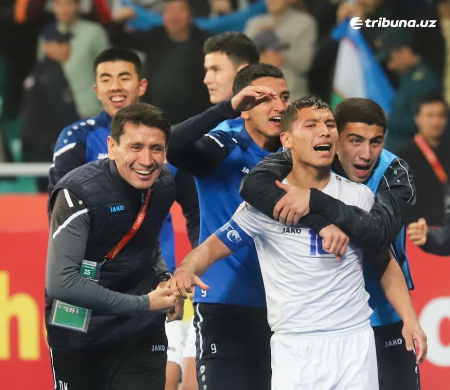 Yoshlar kattalar uchun revansh oldi. O‘zbekiston U-20 «kengurular»ni mag‘lub etib, mundialga chiqdi (fotogalereya)