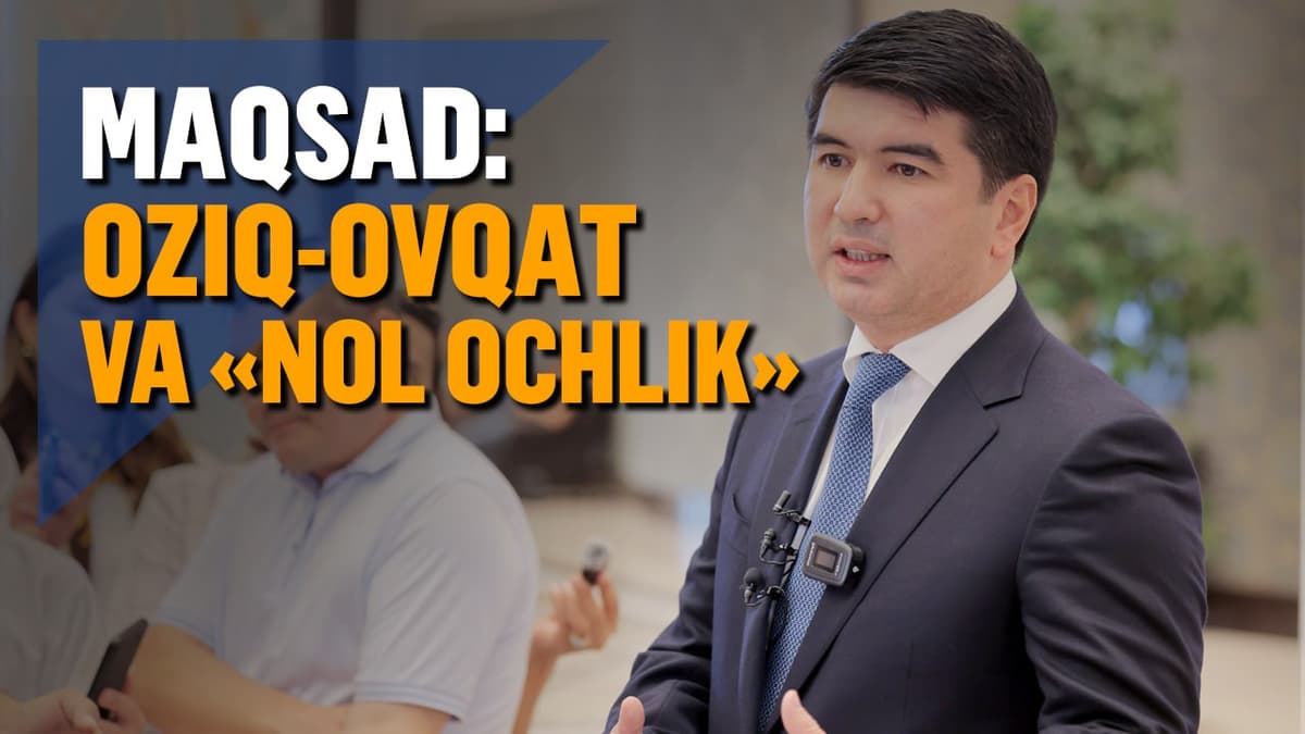 «Logistika, mahsuldorlikni oshirish va monitoringni yo‘lga qo‘yish Xalqaro konferensiya kun tartibidagi asosiy masalalar» - Aziz Voitov