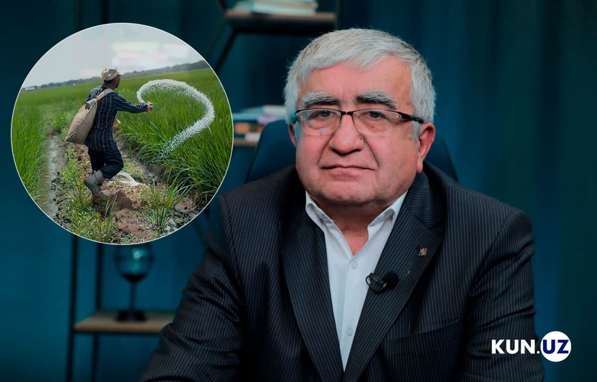 “O‘zbekiston qishloq xo‘jaligida o‘g‘itlar samarasiz ishlatilmoqda” - olim