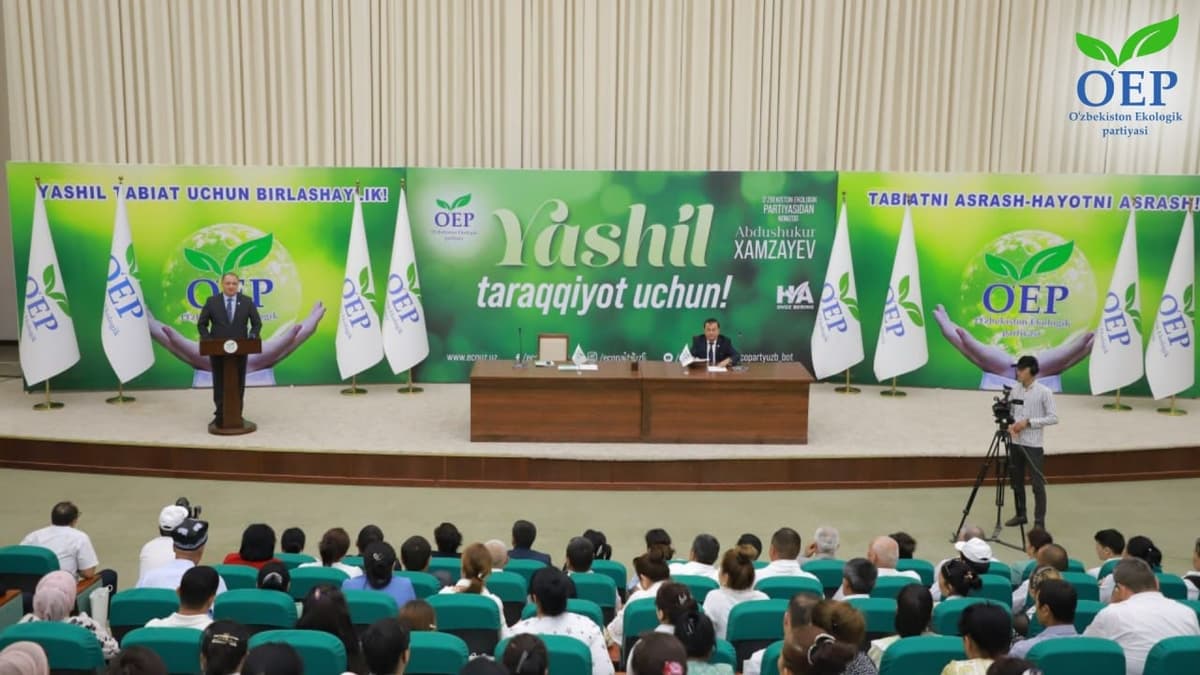 Abdushukur Xamzayev Surxondaryo viloyatidagi saylovchilar bilan uchrashdi