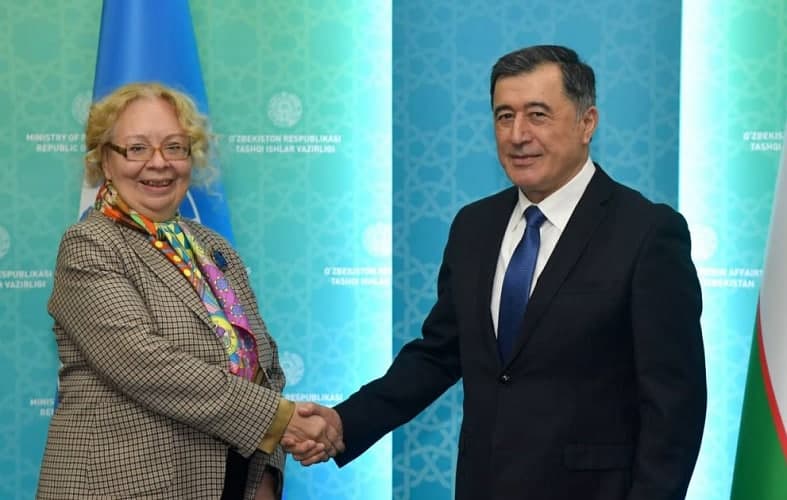 Vladimir Norov BMT bosh kotibi o‘rinbosari bilan uchrashdi