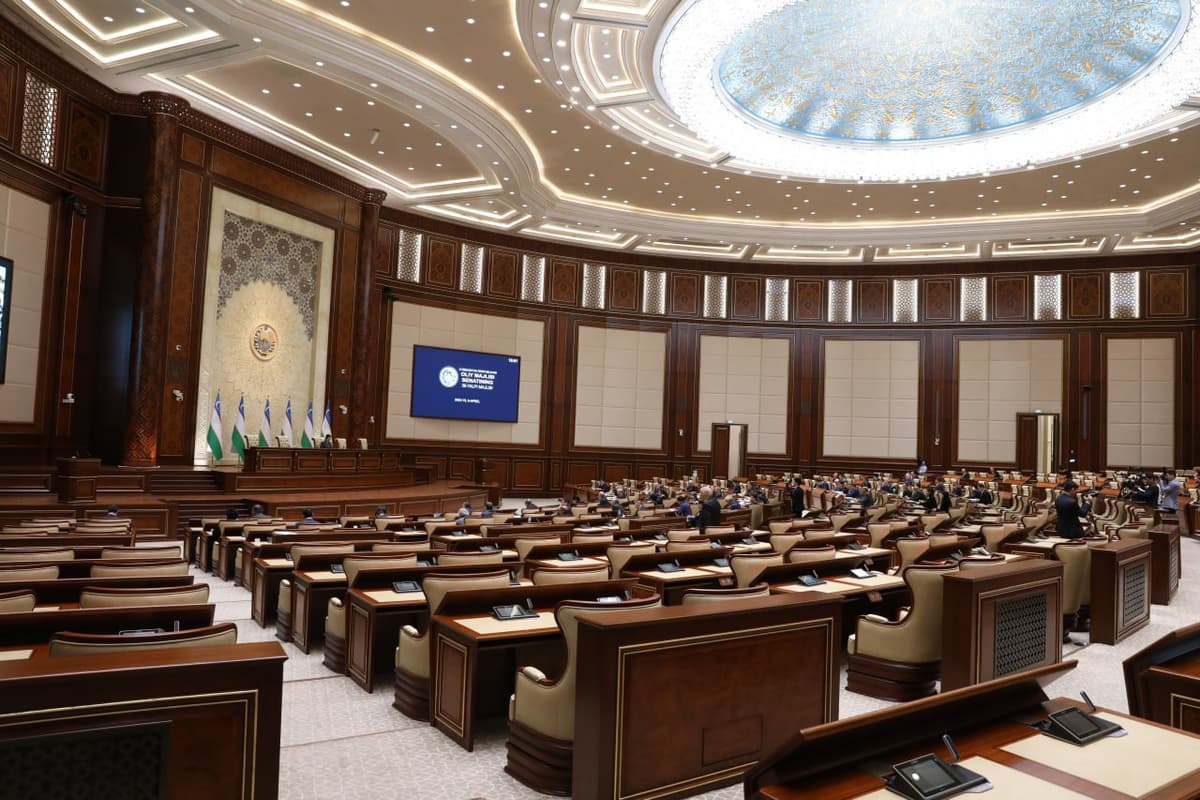 Senatning navbatdagi yalpi majlisi 1 iyun kuni chaqiriladi