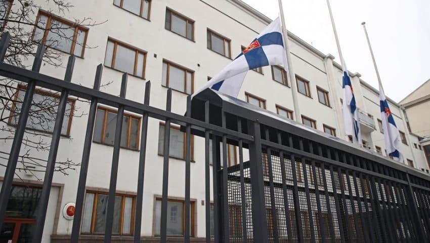 Finlandiyaning Moskvadagi elchixonasiga oq kukunli maktub yuborildi