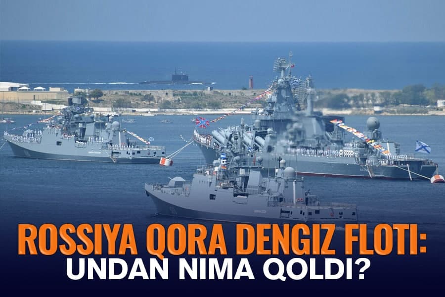 «Yengilmas» degan mif qariyb parchalandi: Rossiyaning Qora dengiz flotidan nima qoldi?