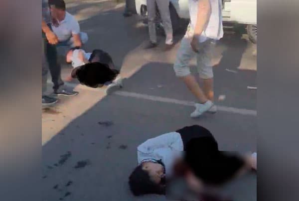 Olmaliqda “qizil”da o‘tgan “Damas” urib yuborgan qizlardan biri vafot etdi