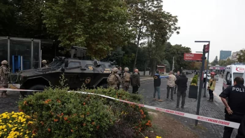 Anqarada IIV binosi atrofida terakt sodir etildi