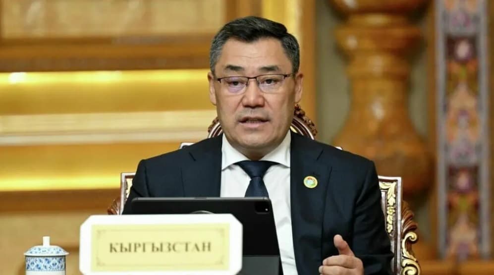 Qirg‘iziston prezidenti Markaziy Osiyodagi suv inqirozi masalasiga to‘xtaldi