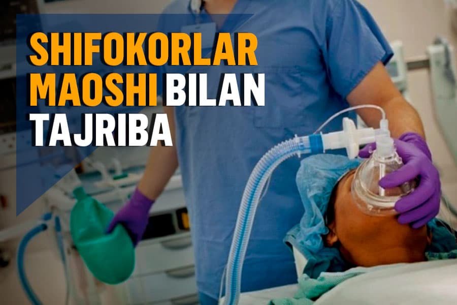 Viloyatlarda reanimatologlarning maoshi keskin pasayib ketdi. Muammo nimada?