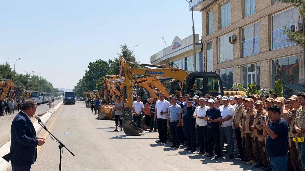 Andijonda suv va oqova suv tizimlarining rekonstruksiyasi boshlandi