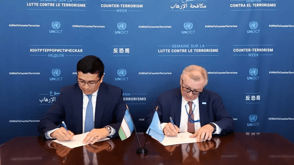 Uzbekistan and UN Counter-Terrorism Office sign 2026–2027 cooperation roadmap